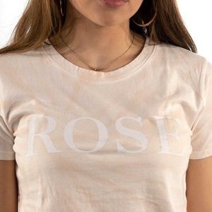 Vintage Lucky Brand Pale Pink Tye Dye Shirt Sleeve Rosé Graphic Tee